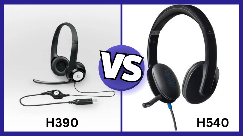 Logitech H390 and H540