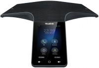 Front view of the Yealink CP925 conference phone with touchscreen display and touch-sensitive controls.