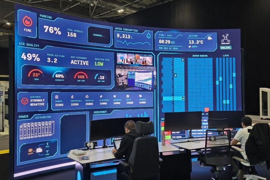 LED Display Mounting Optimization for Command Centers