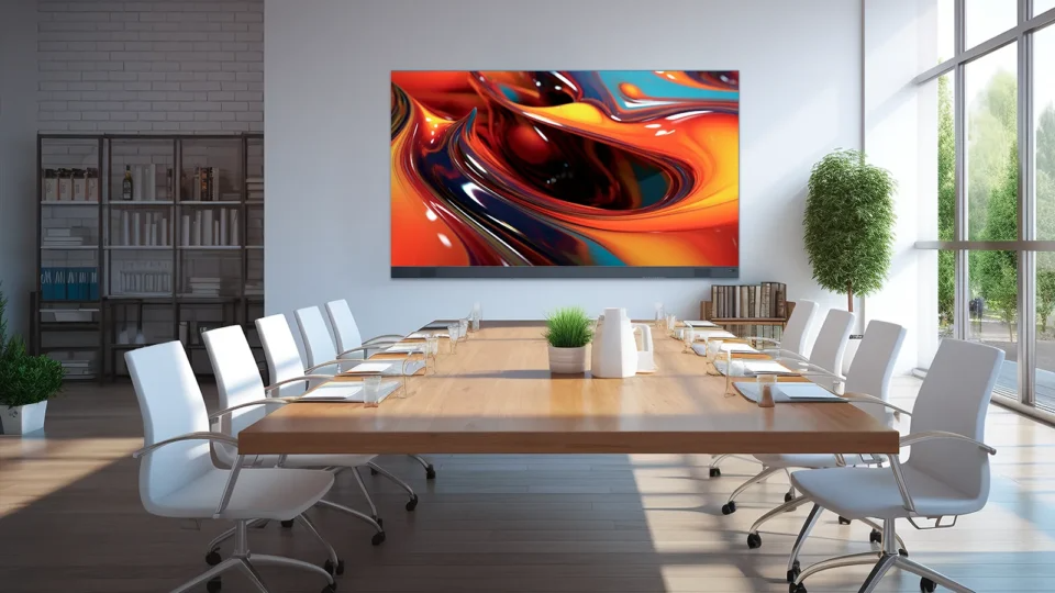 Unilumin UTV SC 108 Touch LED Display with Stand